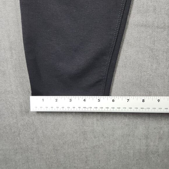 St. John's Bay Womens Size 2X Black Skinny Ankle Ponte Knit Pull-On - Picture 6 of 9